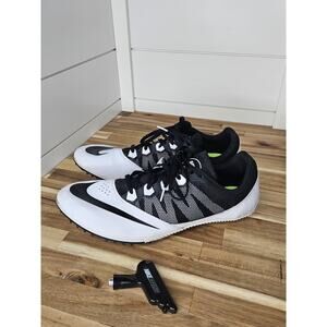 Nike Zoom Rival S Track And Field Spikes White and Black w/ Tool Men’s Size 14